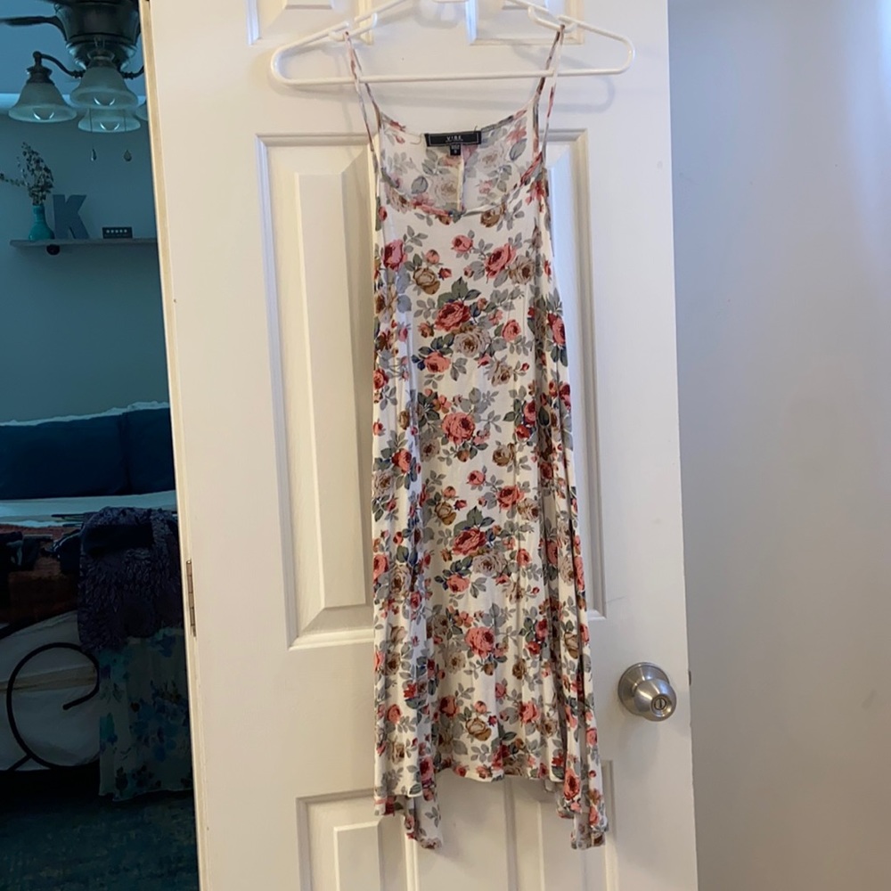 Women’s tank dress, t shirt material.